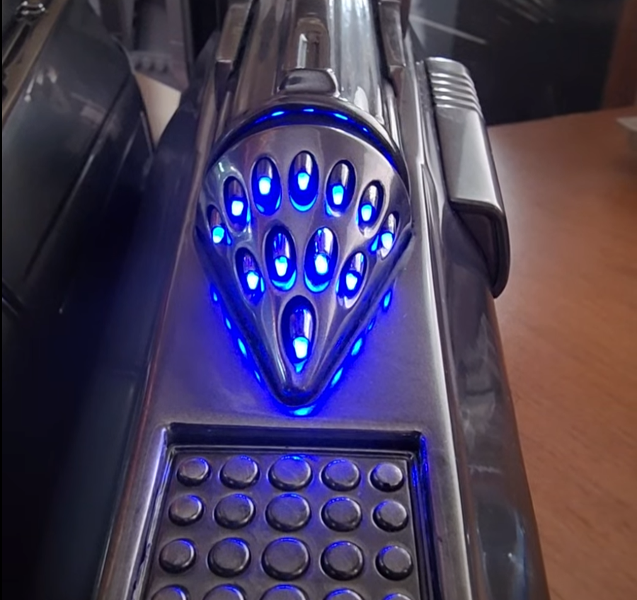 Mandalorian Whistling Birds Gauntlet Darts DIY kit components laid out