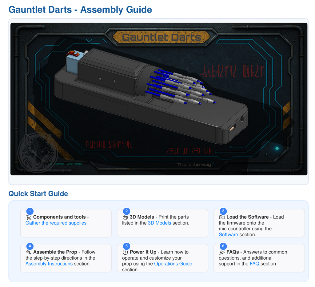 Mandalorian Whistling Birds DIY Kit