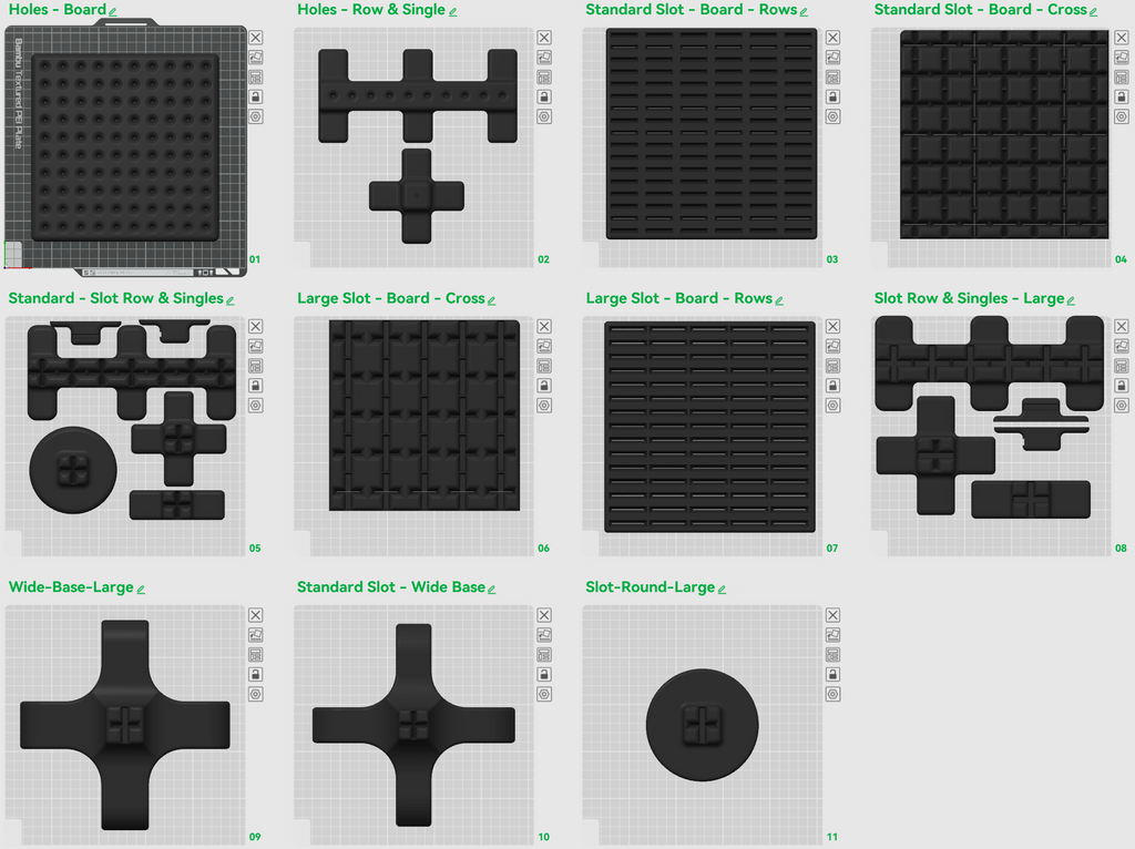 Paint Work Holders – Model & Miniature Painting Stands - Digital Files