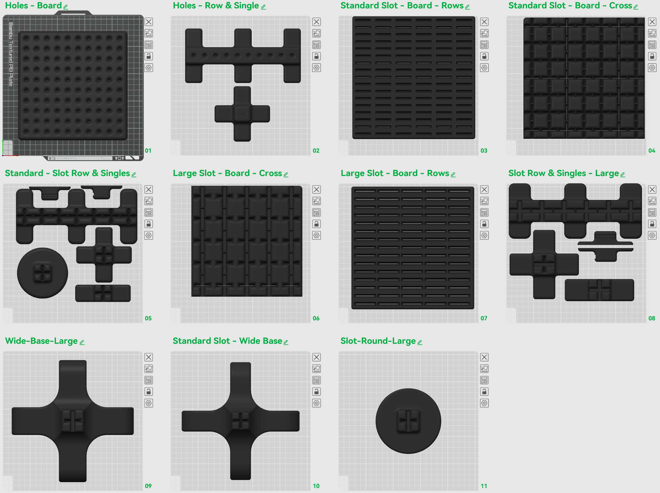 Paint Work Holders – Model & Miniature Painting Stands - Digital Files
