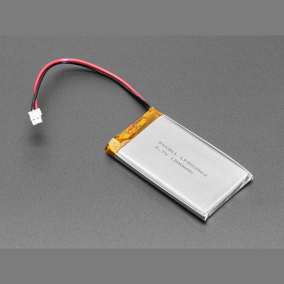 LiPo battery 3.7 V 500 mAh with JST-PH connector