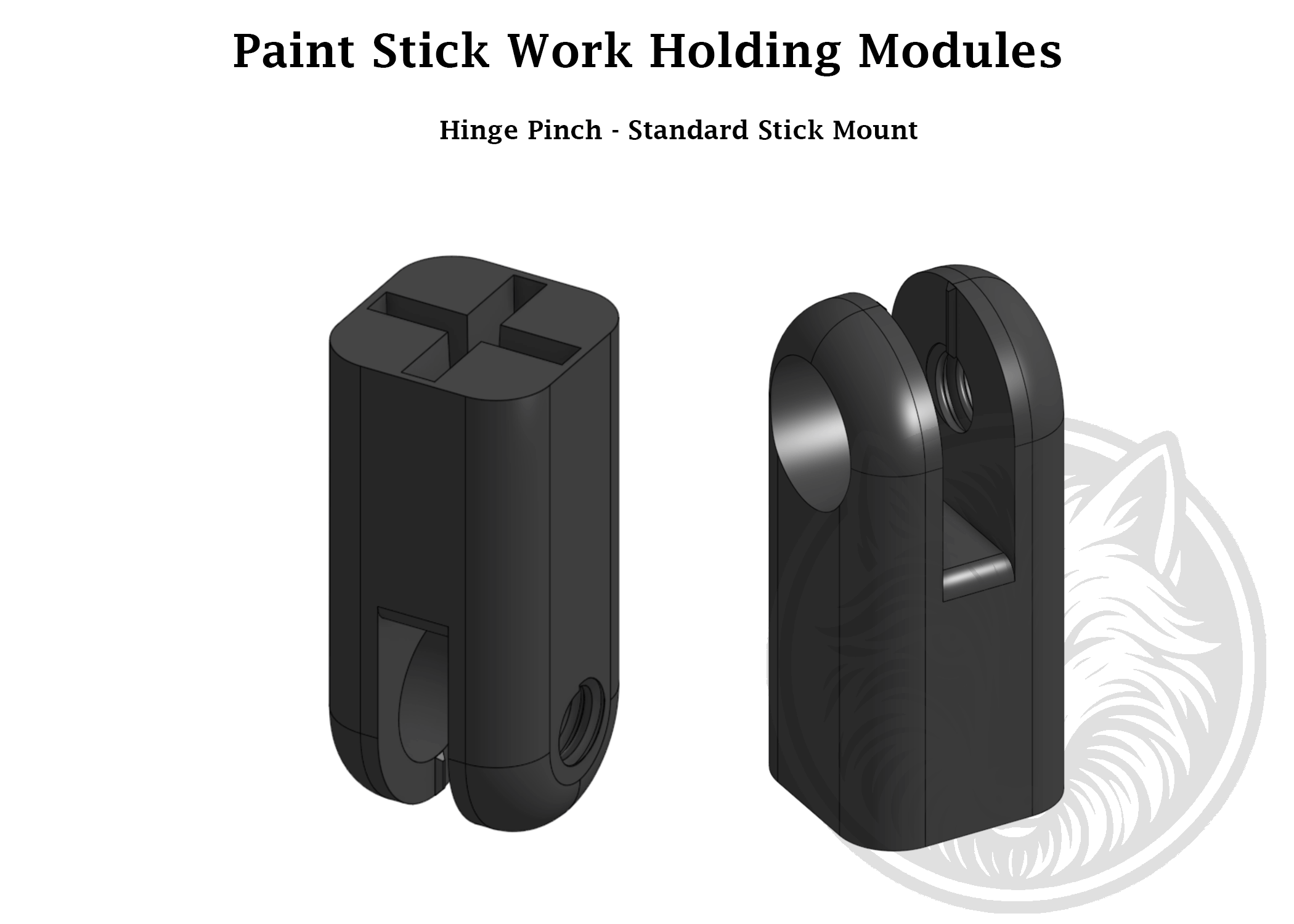 Paint Work Holders – Model & Miniature Painting Stands - Digital Files