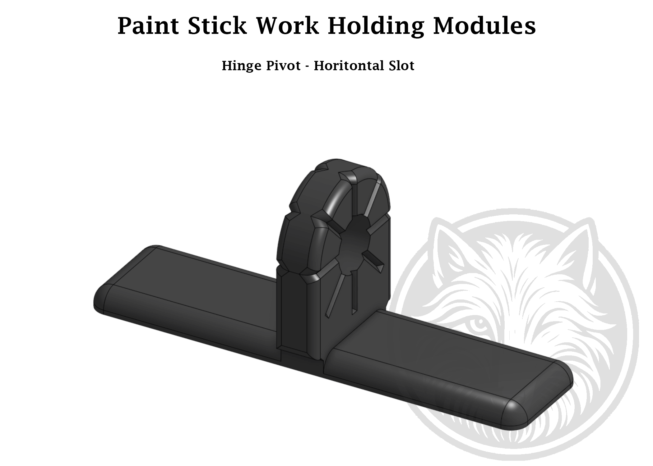 Paint Work Holders – Model & Miniature Painting Stands - Digital Files