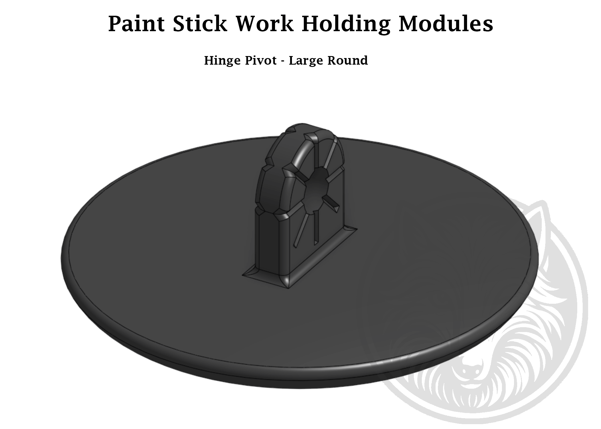 Paint Work Holders – Model & Miniature Painting Stands - Digital Files
