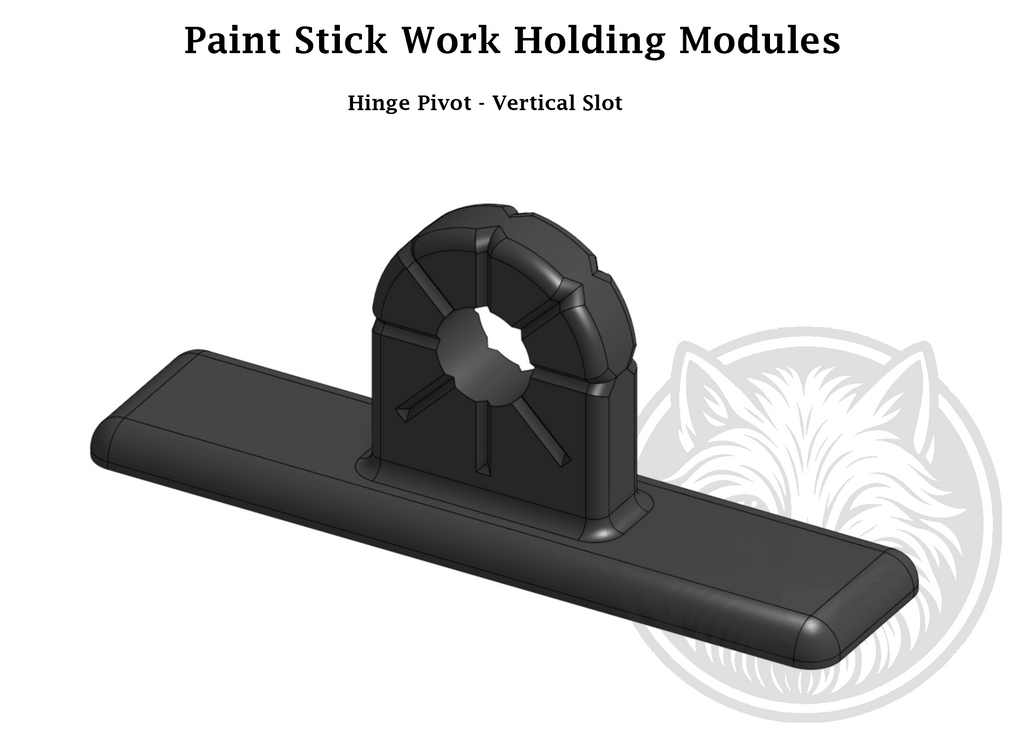 Paint Work Holders – Model & Miniature Painting Stands - Digital Files