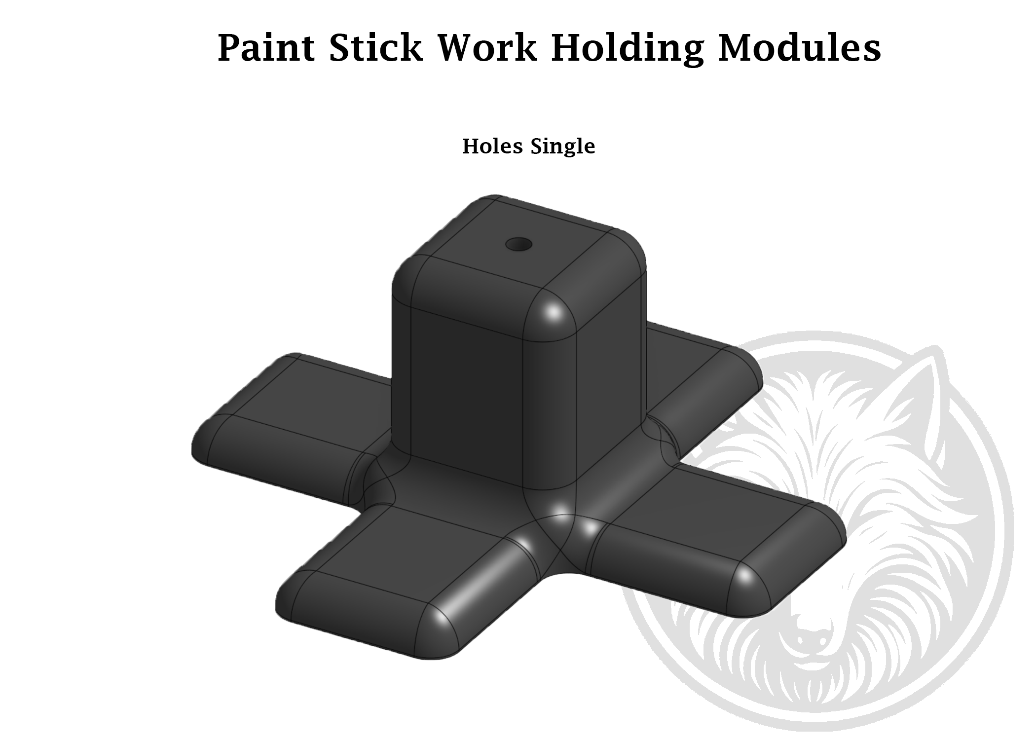 Paint Work Holders – Model & Miniature Painting Stands - Digital Files