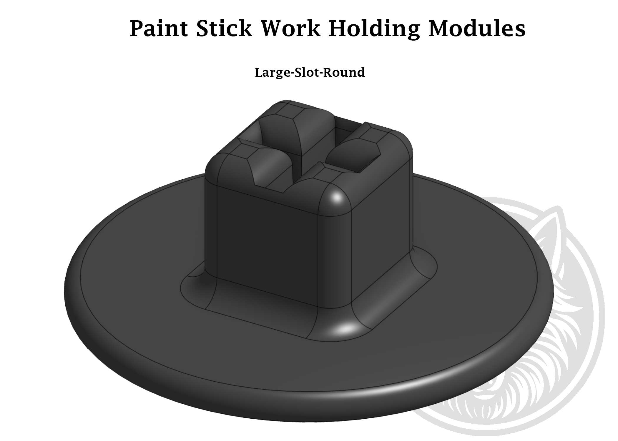 Paint Work Holders – Model & Miniature Painting Stands - Digital Files