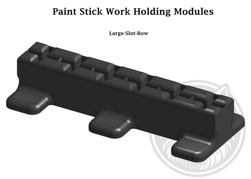Paint Work Holders – Model & Miniature Painting Stands - Digital Files