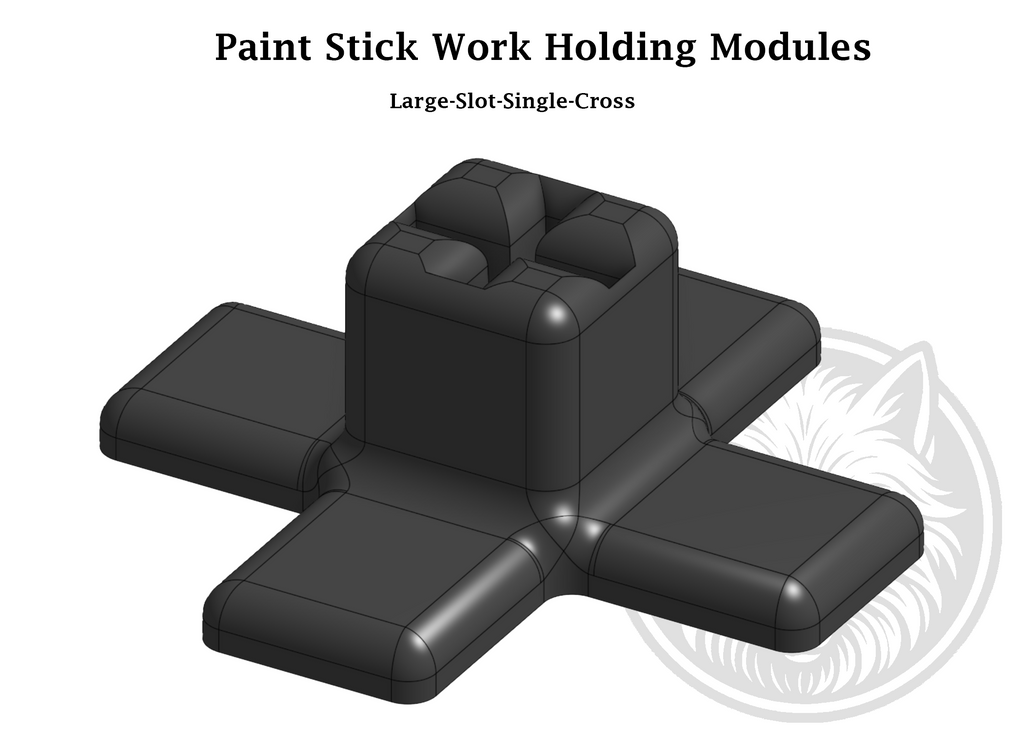 Paint Work Holders – Model & Miniature Painting Stands - Digital Files