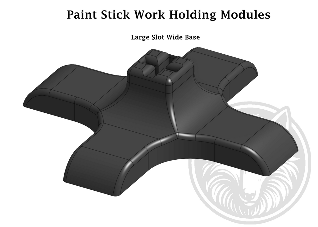 Paint Work Holders – Model & Miniature Painting Stands - Digital Files