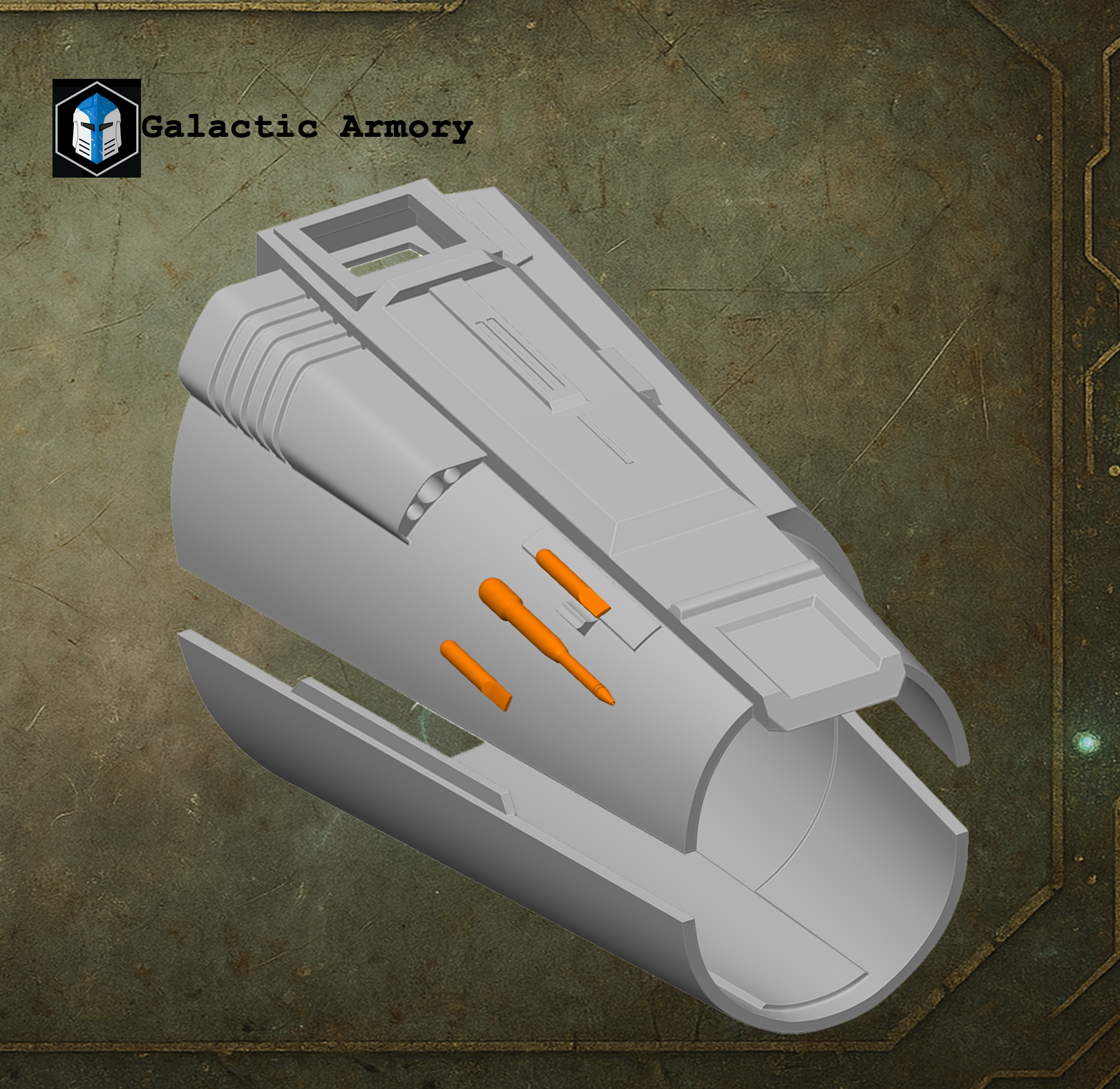 Din Djarin Right Gauntlet (Mandoputer) – Raw 3D Print