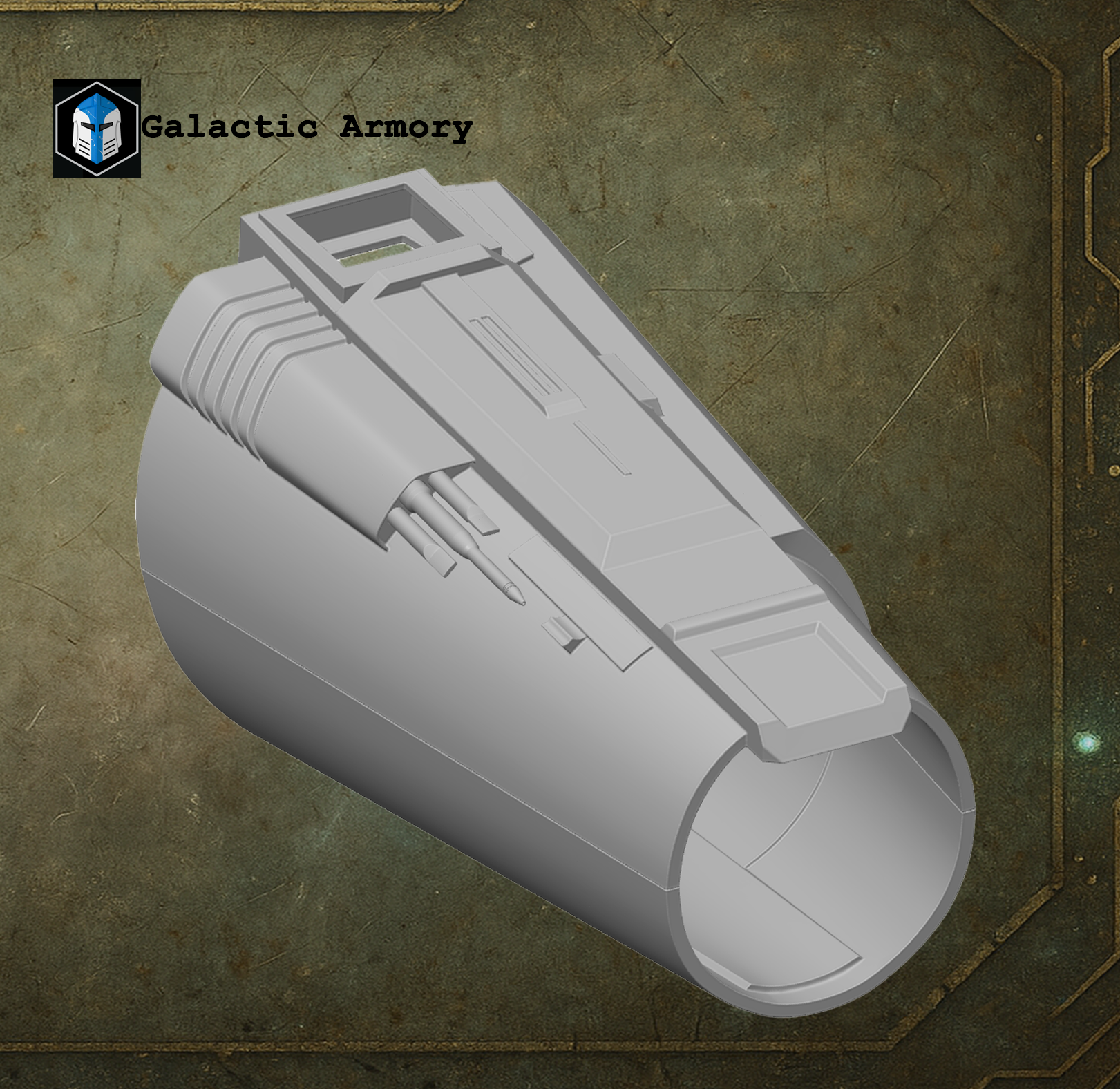 Din Djarin Right Gauntlet (Mandoputer) – Raw 3D Print