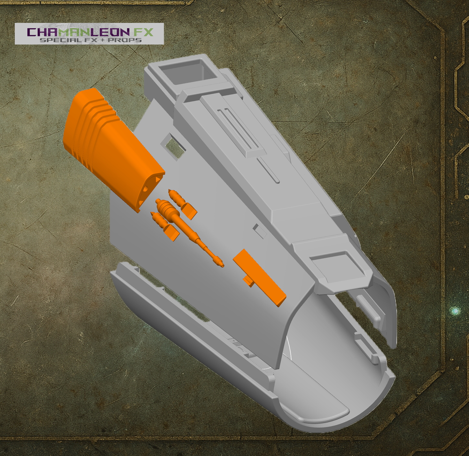 Din Djarin Right Gauntlet (Mandoputer) – Raw 3D Print