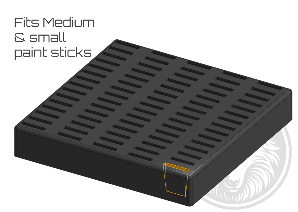 Paint Stick Work Holders – Model & Miniature Painting Stands - Digital Files