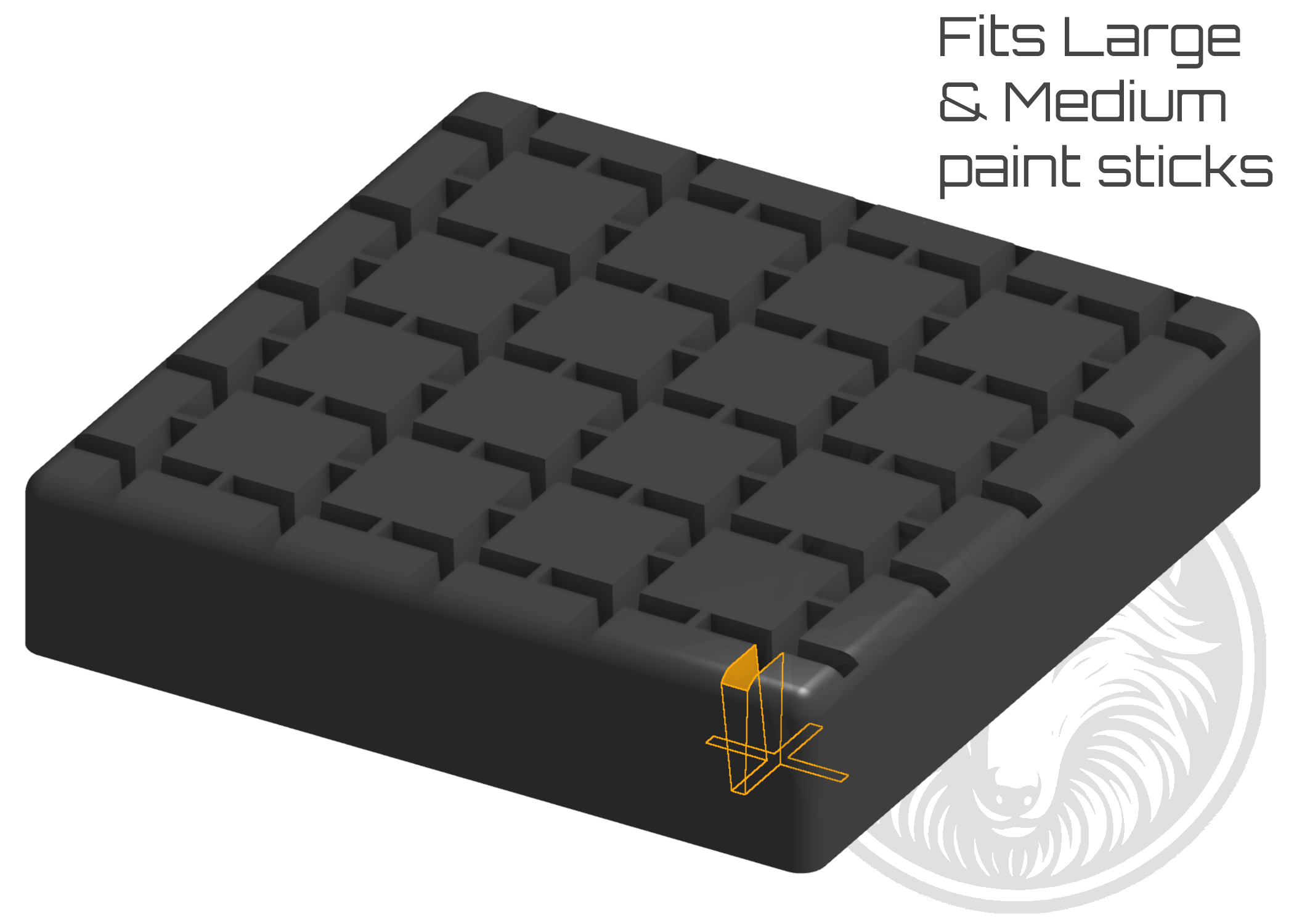 Paint Stick Work Holders – Model & Miniature Painting Stands - Digital Files