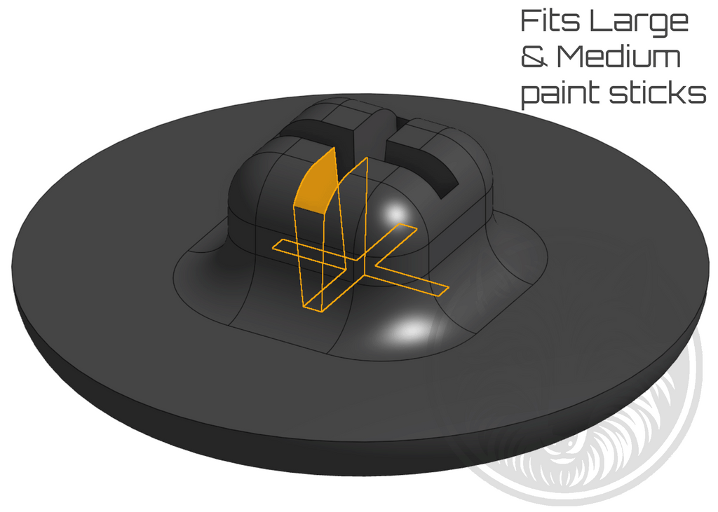 Paint Stick Work Holders – Model & Miniature Painting Stands - Digital Files
