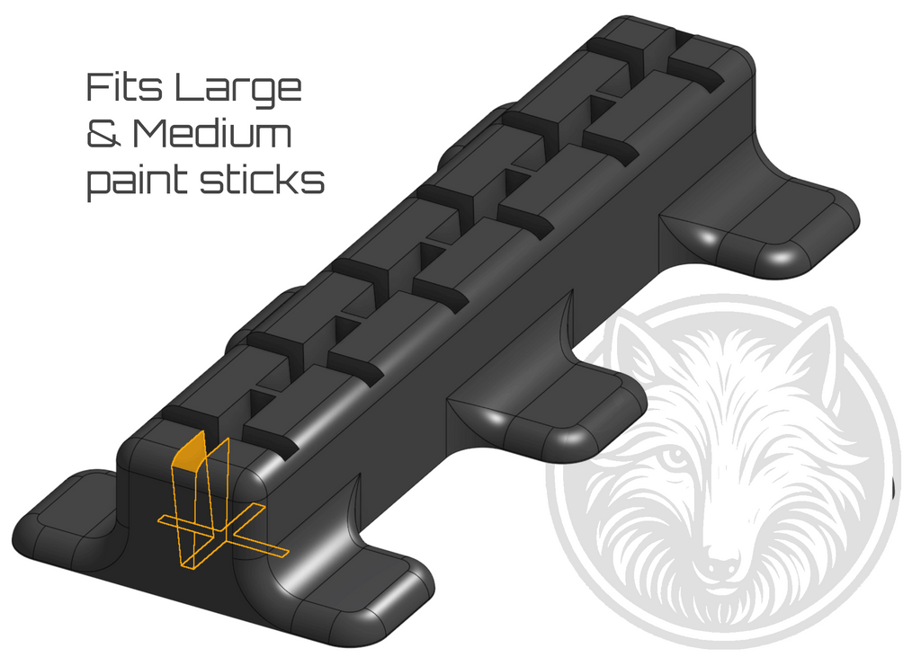 Paint Stick Work Holders – Model & Miniature Painting Stands - Digital Files