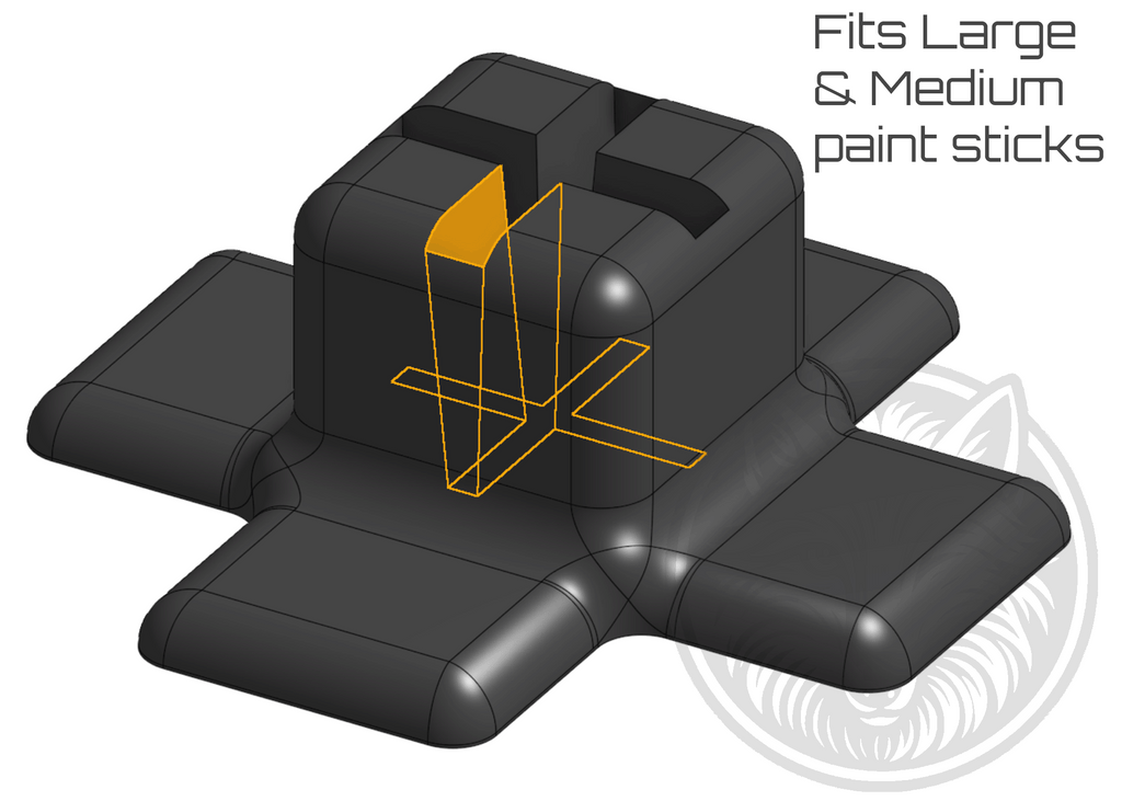 Paint Stick Work Holders – Model & Miniature Painting Stands - Digital Files