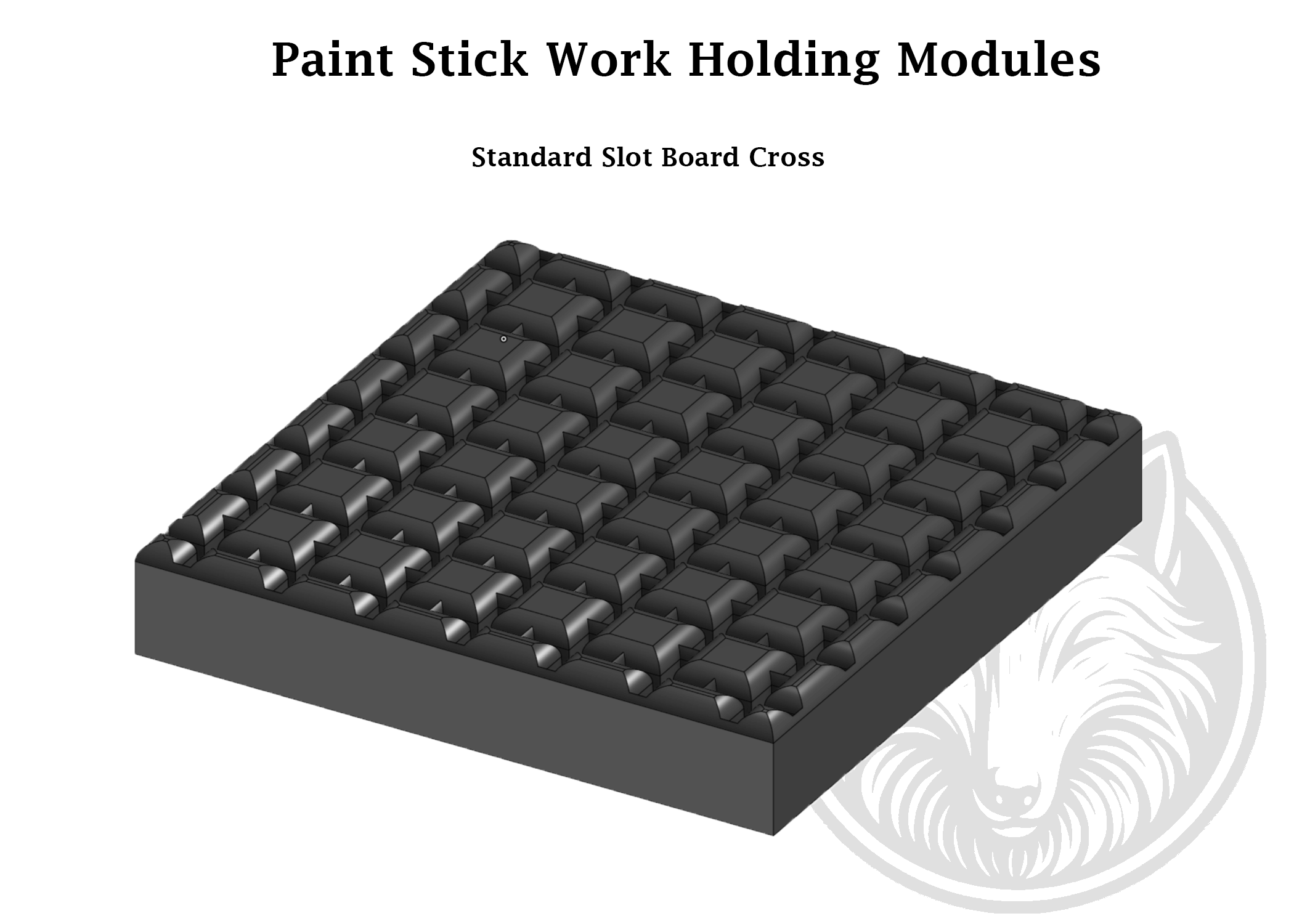 Paint Work Holders – Model & Miniature Painting Stands - Digital Files