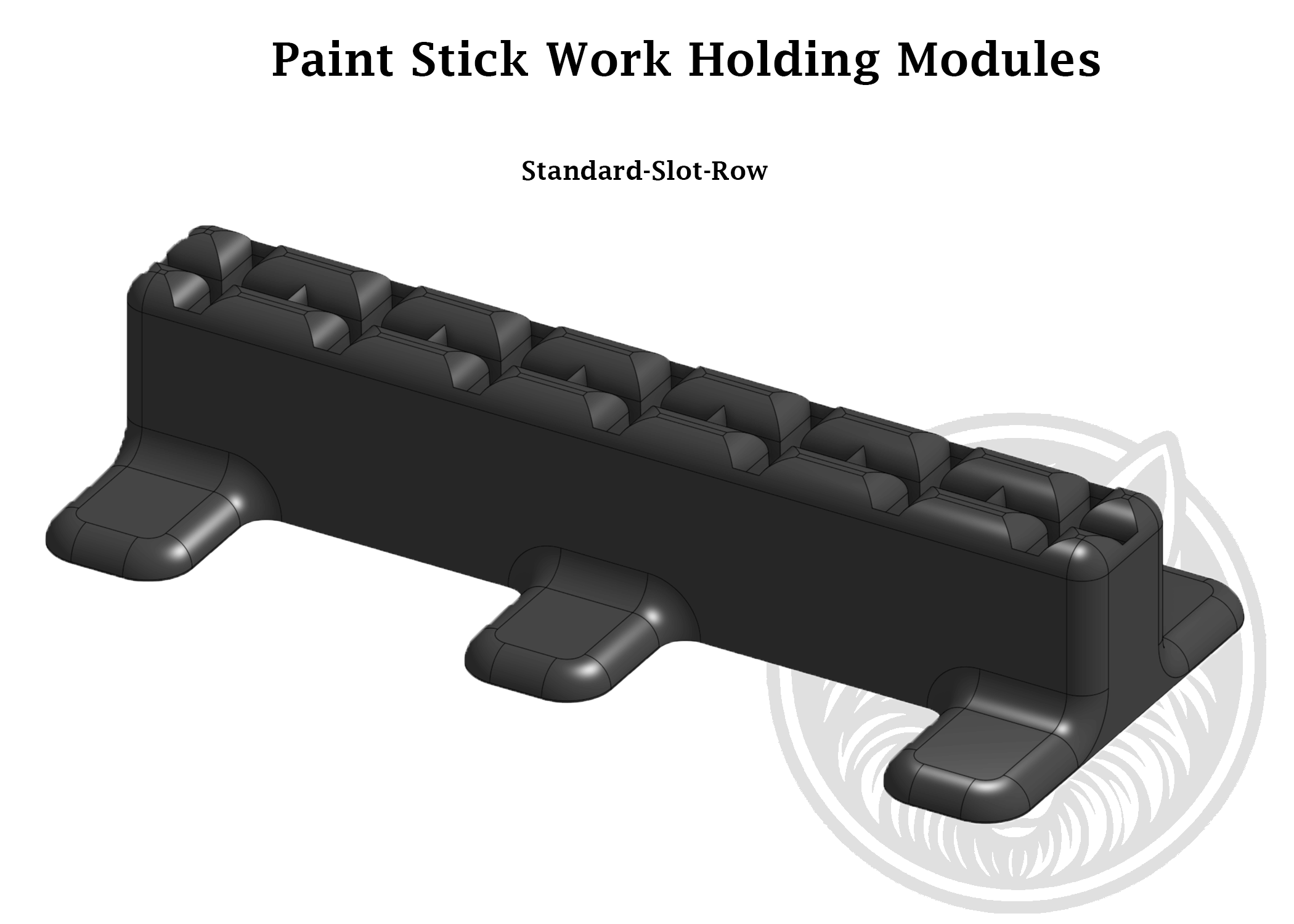 Paint Work Holders – Model & Miniature Painting Stands - Digital Files