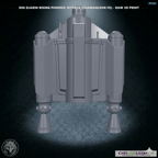 Din Djarin Rising Phoenix Jetpack (Chamanleon FX) - Raw 3D Print - Front