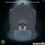 Din Djarin Rising Phoenix Jetpack (Chamanleon FX) - Raw 3D Print - Back