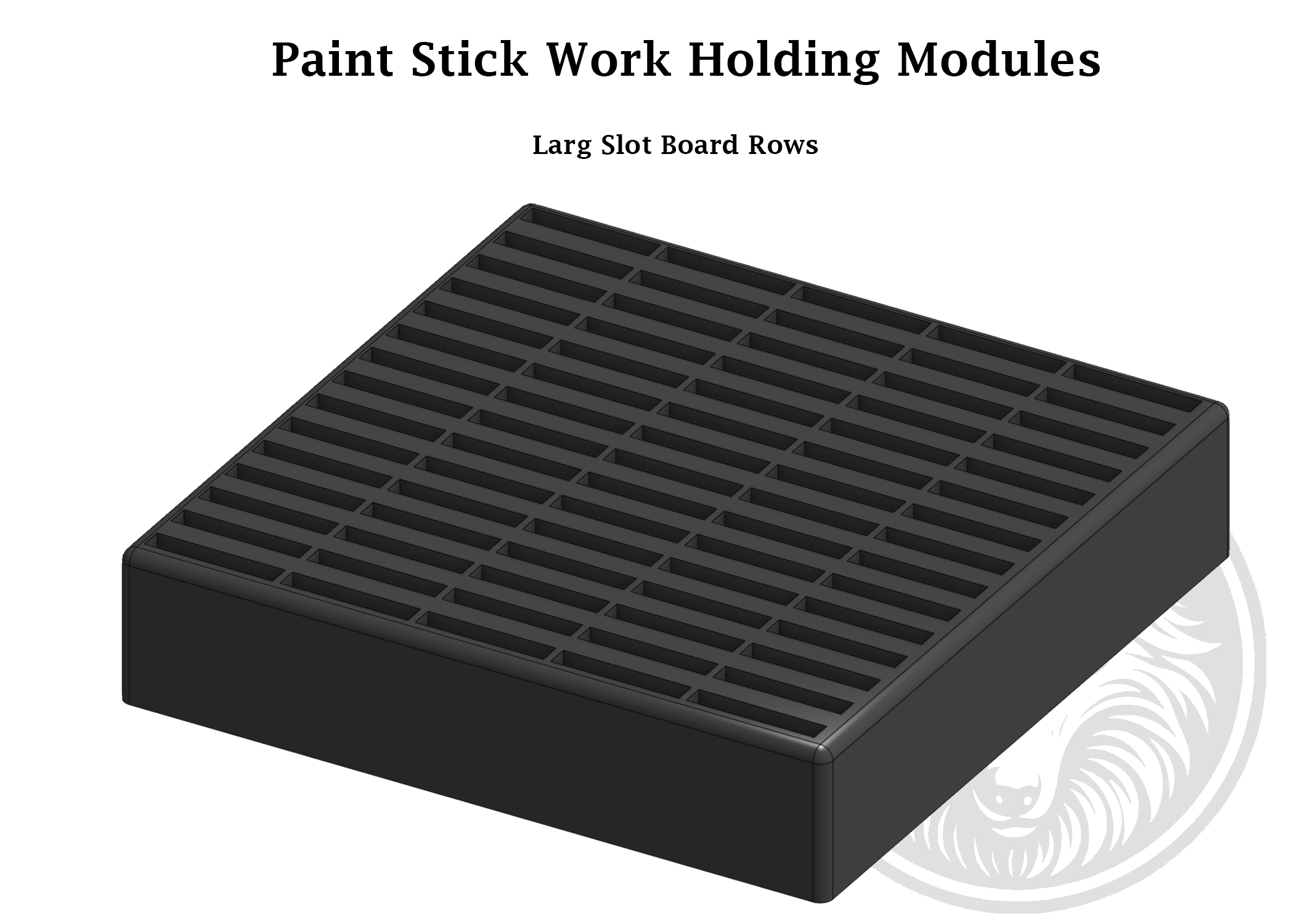 Paint Work Holders – Model & Miniature Painting Stands - Digital Files