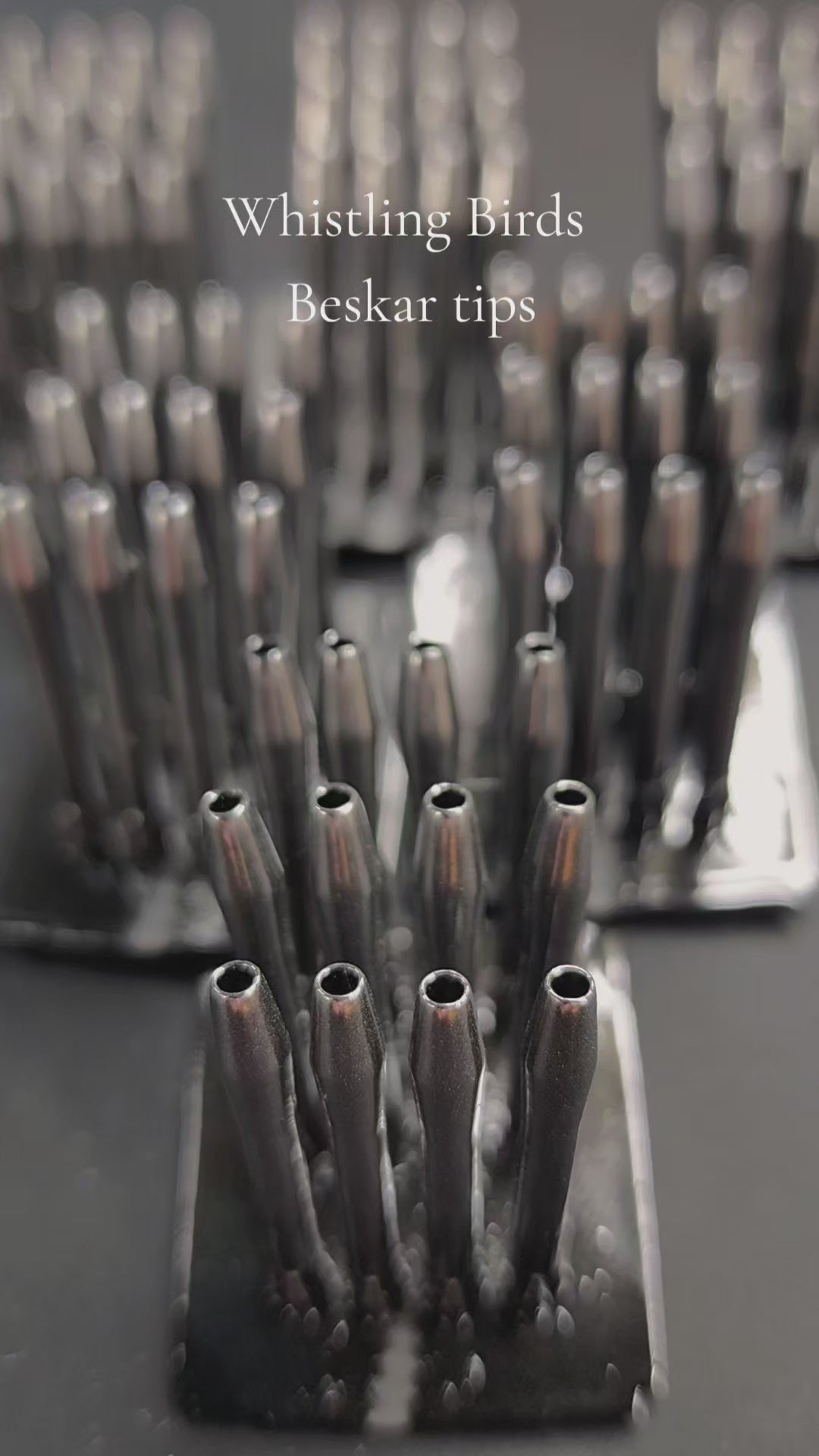 Beskar Dart Tips for Mandalorian-Inspired Gauntlets | Resin, AlumaLuster Finish, 4 mm Fit, Fiber-Optic Ready