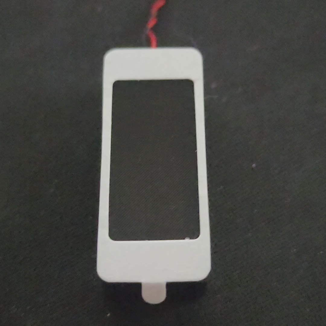 Micro Box Speaker 36×15 mm — 6 Ω 2 W with JST Plug