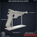 Din Djarin IB-94 Blaster — original design by Big Fred's Customs
